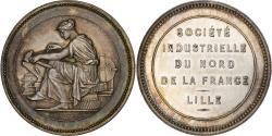 World Coins - France, Token, Société Industrielle du Nord de la France, Lille, Silver
