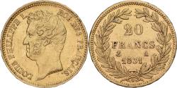 World Coins - France, Louis Philippe I, 20 Francs, 1831, Paris, Gold,