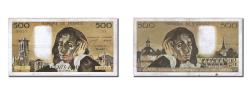 World Coins - Banknote, France, 500 Francs, 500 F 1968-1993 ''Pascal'', 1968, 1968-12-05