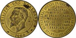World Coins - France, Token, Philippe Duc d'Orleans, 1900, Brass,