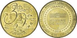World Coins - France, Token, Touristic token, 62/ BERCK SUR MER N°4 - CERFS VOLANTS 2016