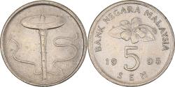 World Coins - Coin, Malaysia, 5 Sen, 1995