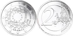 World Coins - Finland, 2 Euro, 2015, 30 ans   Drapeau européen, , Bi-Metallic, KM:New
