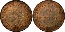 World Coins - Coin, France, Cérès, 2 Centimes, 1884, Paris, , Bronze, KM:827.1