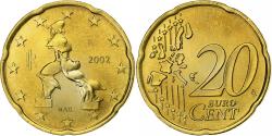 World Coins - Italy, 20 Centimes, 2002, Rome, Nordic gold,