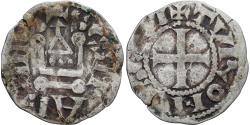World Coins - Coin, France, Touraine, Denier Tournois, ca. 1150-1200, Saint-Martin de Tours