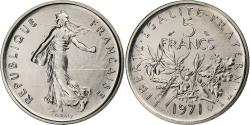World Coins - Coin, France, Semeuse, 5 Francs, 1971, Paris, , Nickel Clad