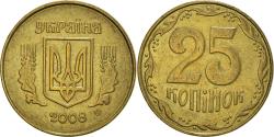 World Coins - Coin, Ukraine, 25 Kopiyok, 2008