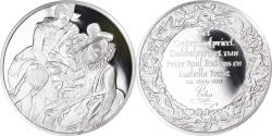 World Coins - France, Medal, Peinture, Rubens, Rubens et Isabelle Brandt, 1980, Proof
