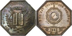 World Coins - France, Token, Notaires de l'Arrondissement de Lyon, 1883, Schaller,