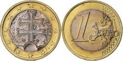 World Coins - Slovakia, Euro, 2009, Kremnica, Bi-Metallic,