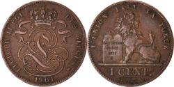 World Coins - Coin, Belgium, Centime, 1901