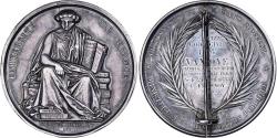 World Coins - France, Medal, Faculté de Droit de Douai, 1875, Silver, Farochon,