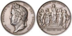 World Coins - France, Medal, Louis Philippe I, Chambre des Députés, 1843, Silver, Petit