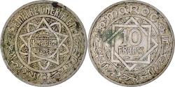 World Coins - Coin, Morocco, Mohammed V, 10 Francs, AH 1366/1946, Paris,