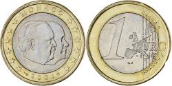 World Coins - Monaco, Rainier III, Euro, 2001, Paris, , Bi-Metallic, Gadoury:MC178
