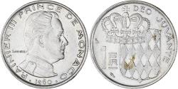 World Coins - Coin, Monaco, Rainier III, Franc, 1960, , Nickel, KM:140