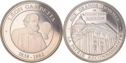 World Coins - France, Medal, Collection Panthéon, Léon Gambetta, , Copper-nickel