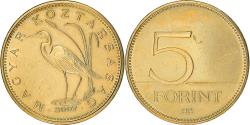 World Coins - Coin, Hungary, 5 Forint, 2007, Budapest, , Nickel-brass, KM:694