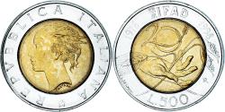 World Coins - Coin, Italy, 500 Lire, 1998, Rome, , Bi-Metallic, KM:193