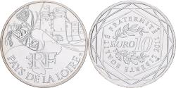 World Coins - France, 10 Euro, Pays de la Loire, 2011, Monnaie de Paris, Silver,