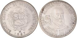 World Coins - Coin, Peru, 5 Intis, 1987