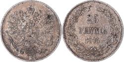 World Coins - Coin, Finland, Nicholas II, 25 Penniä, 1915, Helsinki, , Silver