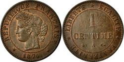 World Coins - Coin, France, Cérès, Centime, 1874, Paris, , Bronze, Gadoury:88