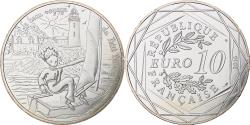 World Coins - France, 10 Euro, Petit Prince Fait de la voile, 2016, MDP, Silver,