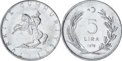 World Coins - Turkey, 5 Lira, 1975