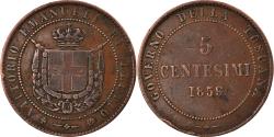 World Coins - Coin, ITALIAN STATES, TUSCANY, Provisional Government, 5 Centesimi, 1859