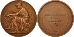 World Coins - France, Medal, Saint Sauveur, Arras, Business & industry, 1957, Chabaud