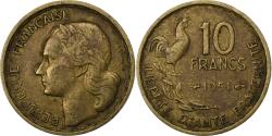 World Coins - France, 10 Francs, Guiraud, 1951, Paris, Aluminum-Bronze, , KM:915.1