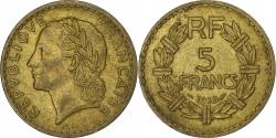 World Coins - France, 5 Francs, Lavrillier, 1939, Aluminum-Bronze, , KM:888a.1