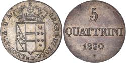 World Coins - Coin, ITALIAN STATES, TUSCANY, Leopold II, 5 quattrini, 1830, Florence
