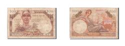World Coins - Banknote, France, 100 Francs, 1955-1963 Treasury, 1955, 1955, VF(20-25)