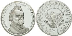 Us Coins - United States of America, Medal, Les Présidents des Etats-Unis, J. Buchanan