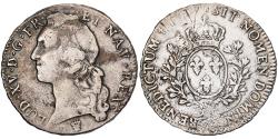 World Coins - France, Louis XV, Écu au bandeau, 1747, Toulouse, Silver,