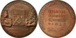 World Coins - France, Medal, Forges et Chantiers de la Méditerranée, La Seyne-Le Havre
