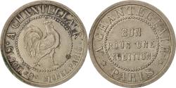World Coins - France, Token, Club, A Chanteclair, Bon pour une audition, , Nickel