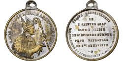 World Coins - France, Medal, Mort d'Auguste Sibour, Archevêque de Paris, 1857, Silvered