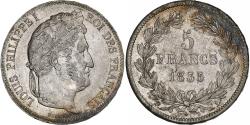 World Coins - France, Louis-Philippe, 5 Francs, 1835, Limoges, Silver, , Gadoury:678