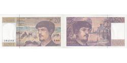World Coins - France, 20 Francs, Debussy, S.039, AU(55-58)