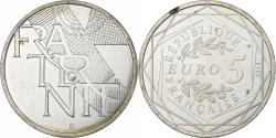 World Coins - France, 5 Euro, Fraternité, 2013, Silver, , Gadoury:EU647