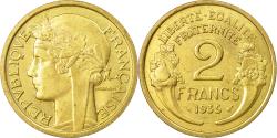 World Coins - Coin, France, Morlon, 2 Francs, 1935, Paris, , Aluminum-Bronze, KM:886
