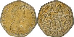 World Coins - Coin, Isle of Man, Elizabeth II, 20 Pence, 1982, , Copper-nickel, KM:90