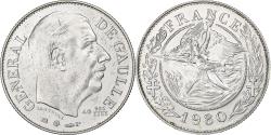 World Coins - France, Token, Général De Gaulle, 1980, Silver,