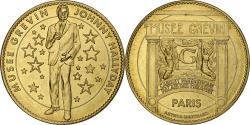 World Coins - France, Tourist token, Musée Grévin, Johnny Hallyday, Arthus-Bertrand
