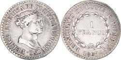 World Coins - Coin, ITALIAN STATES, LUCCA, Franco, 1807, Florence, , Silver, KM:23