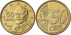 World Coins - Greece, 50 Euro Cent, 2008, Athens, Nordic gold,